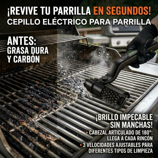 Cepillo de limpieza de parrilla