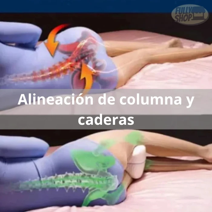 Cojín Ortopédico para Piernas — Duerme sin Dolor desde la Primera Noche