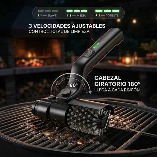 Cepillo de limpieza de parrilla